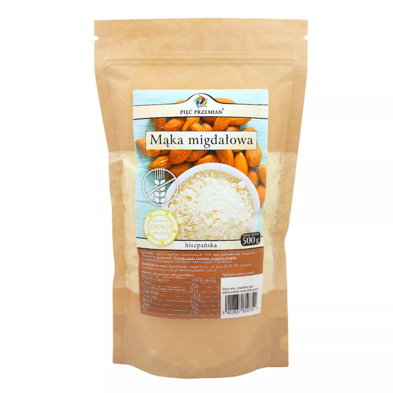 Mąka migdałowa 500g b/glutenowa