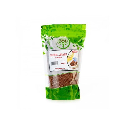 Siemię lniane ziarno 400 g