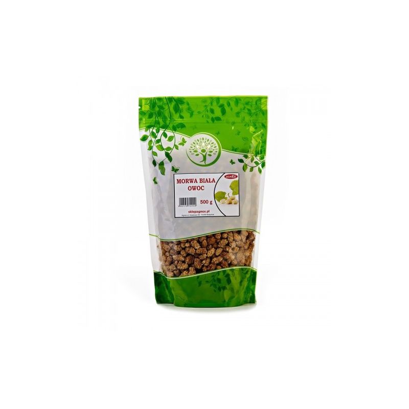 Morwa biała suszona owoc 500g