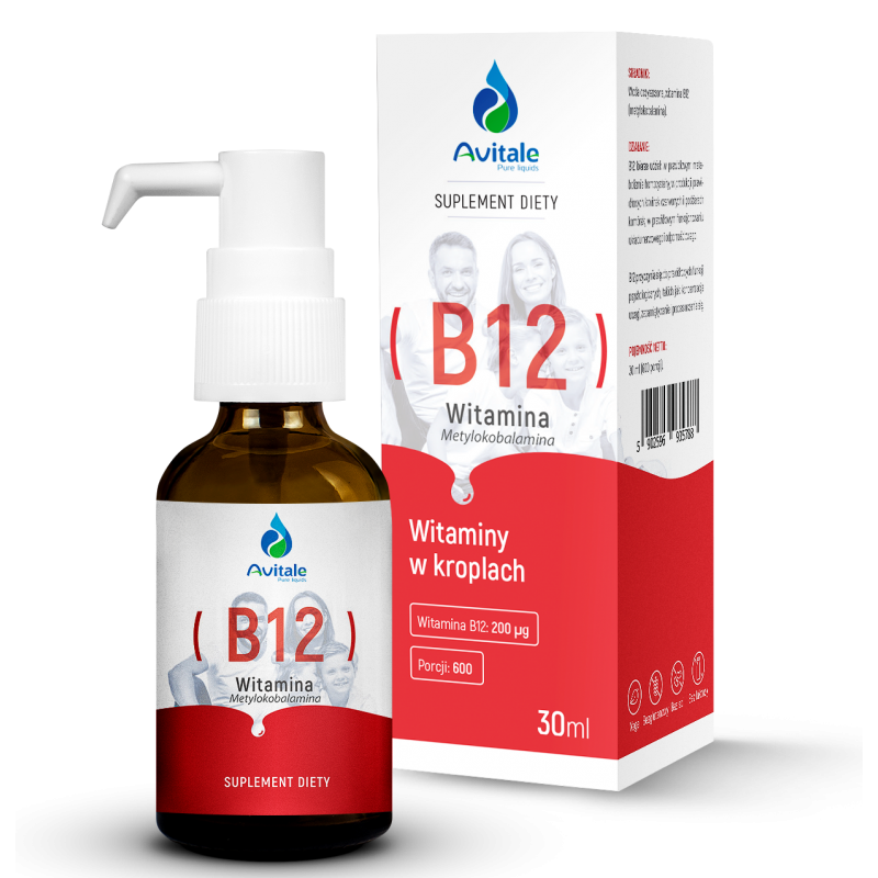 Witamina B12 30 ml Avitale Witamina B12 30 ml Avitale