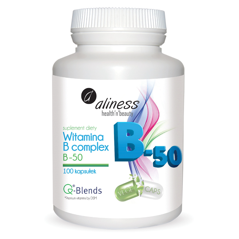 Witamina B complex B-50 100 kaps. Witamina B complex B-50 100 kaps.