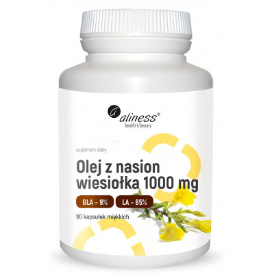 Olej z nasion wiesiołka 1000 mg 90 kaps. 