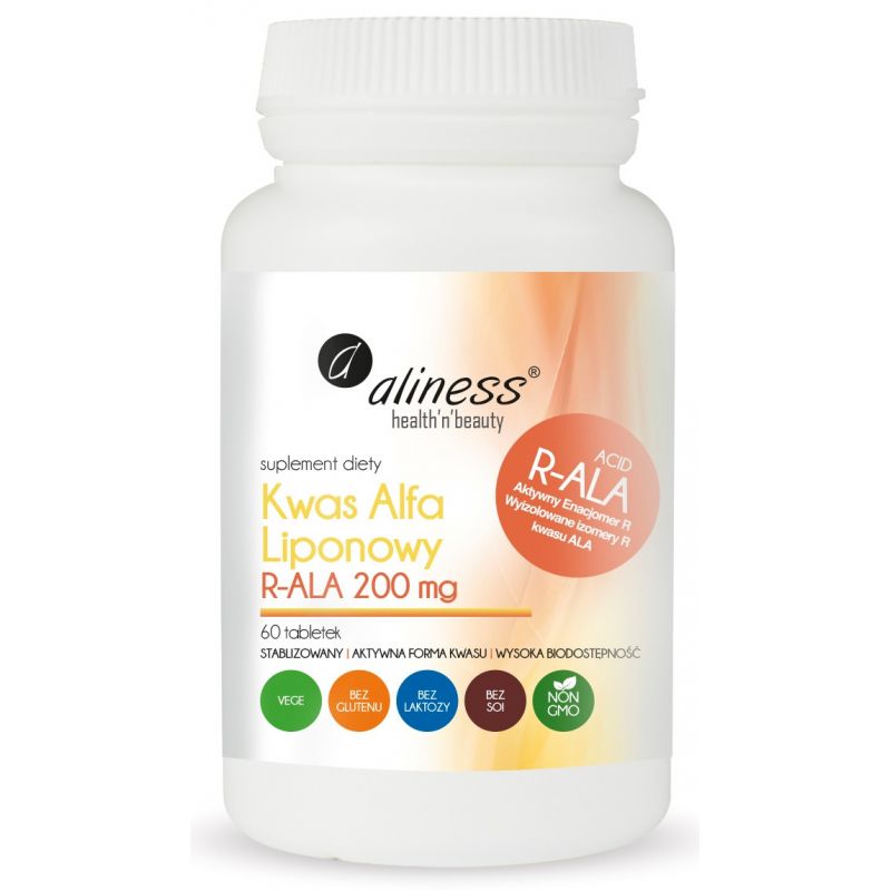 Kwas Alfa liponowy R-ALA 60 tabl.