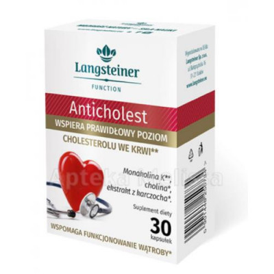Anticholest 30 kaps. 