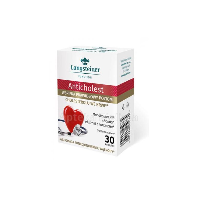 Anticholest 30 kaps. 