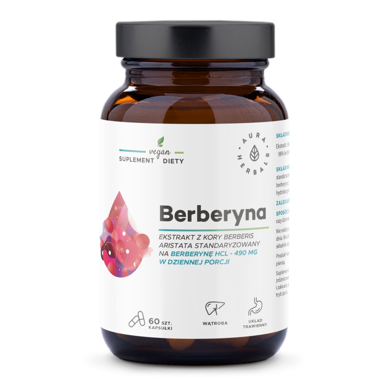 Berberyna 60 kaps.
