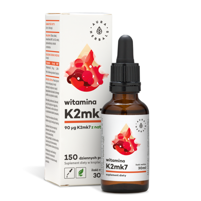 Witamina K2mk7 30 ml Aura