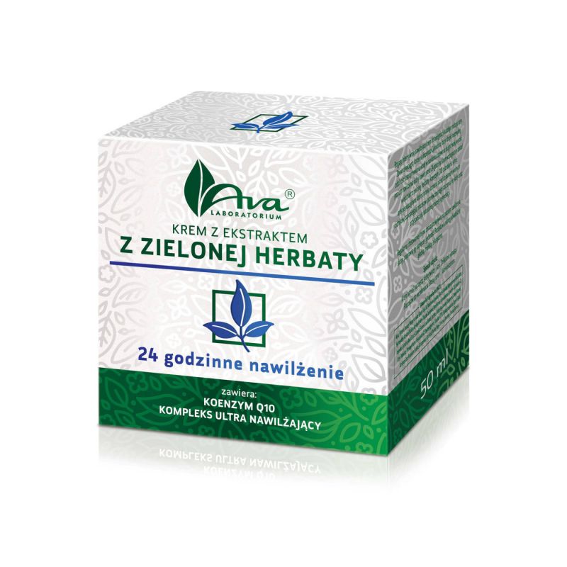 Ava Krem z ziel. herbatą 24H nawilżenie 50 ml Ava Krem z ziel. herbatą 24H nawilżenie 50 ml