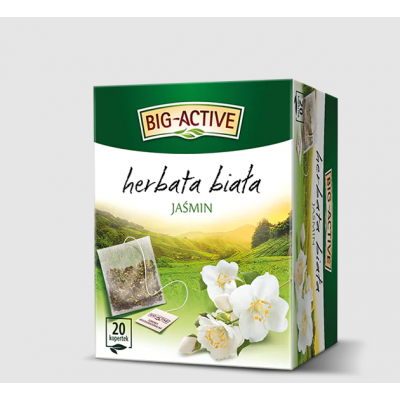 Biała herbata z jaśminem 20 torebek