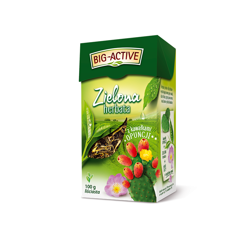 Zielona herbata z opuncją 100 g