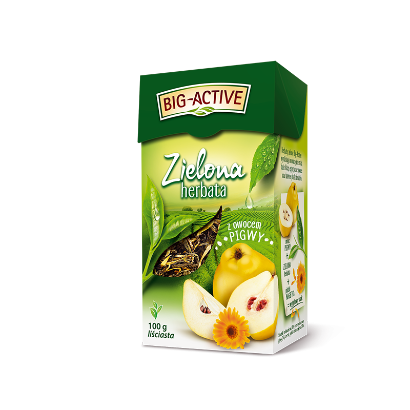Zielona herbata z pigwą 100 g