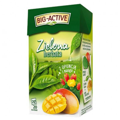 Herb. zielona opuncja mango 20 sasz.