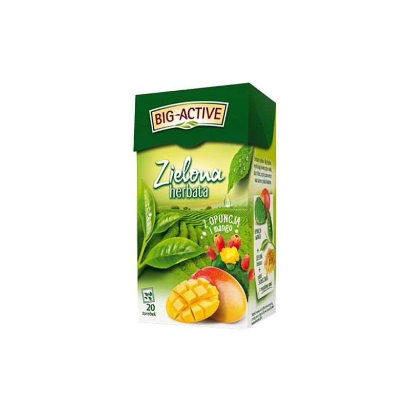 Herb. zielona opuncja mango 20 sasz.