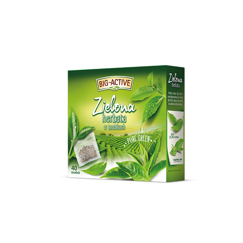Zielona herbata 40 sasz. pure green