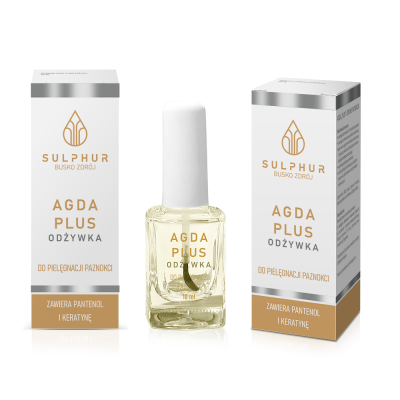 Agda plus 10 ml płyn do paznokci Busko