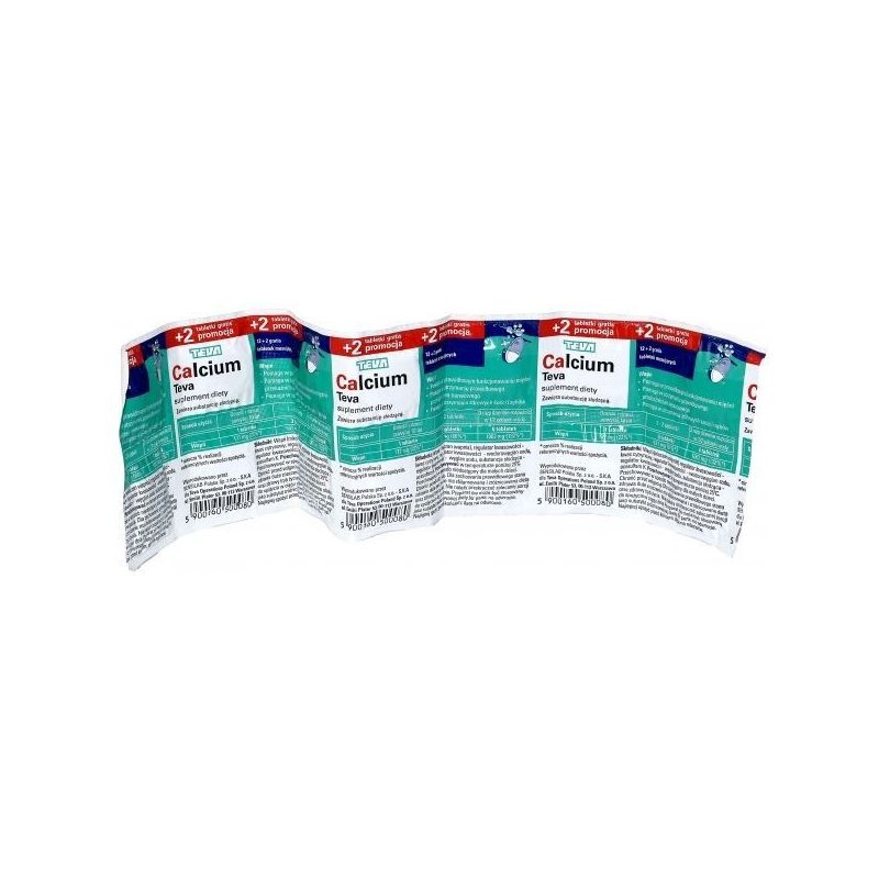 Calcium 12+2 tabl. musujące Calcium 12+2 tabl. musujące