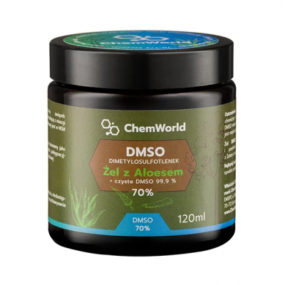 Żel DMSO 70% z Aloesem 120 ml