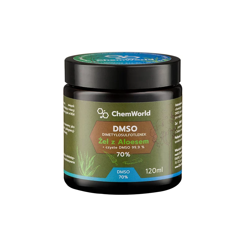 Żel DMSO 70% z Aloesem 120 ml