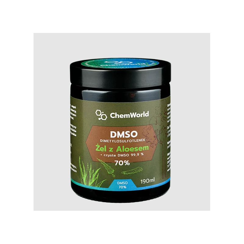 Żel DMSO 70% z Aloesem 190 ml