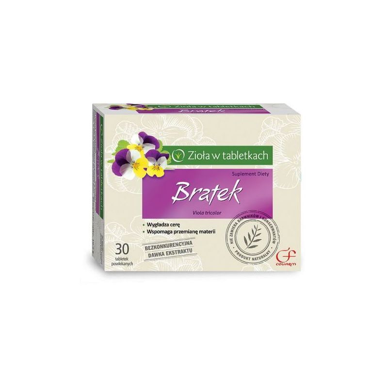 Bratek 30 tabl. Colfarm Bratek 30 tabl. Colfarm