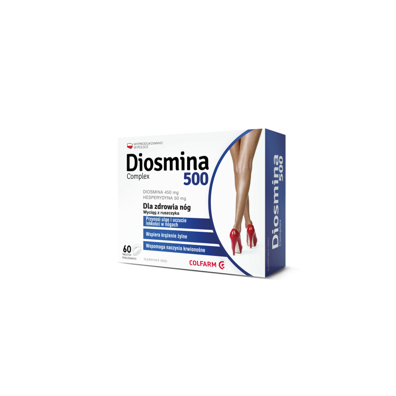 Diosmina 500 complex 60 tabl. Colfarm