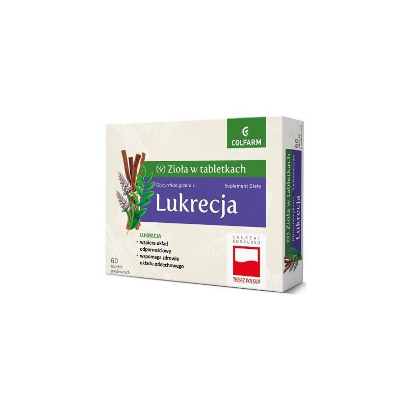 Lukrecja 60 tabl. Colfarm