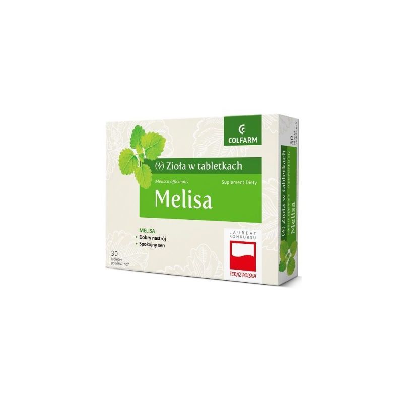 Melisa 30 tabl. Colfarm Melisa 30 tabl. Colfarm