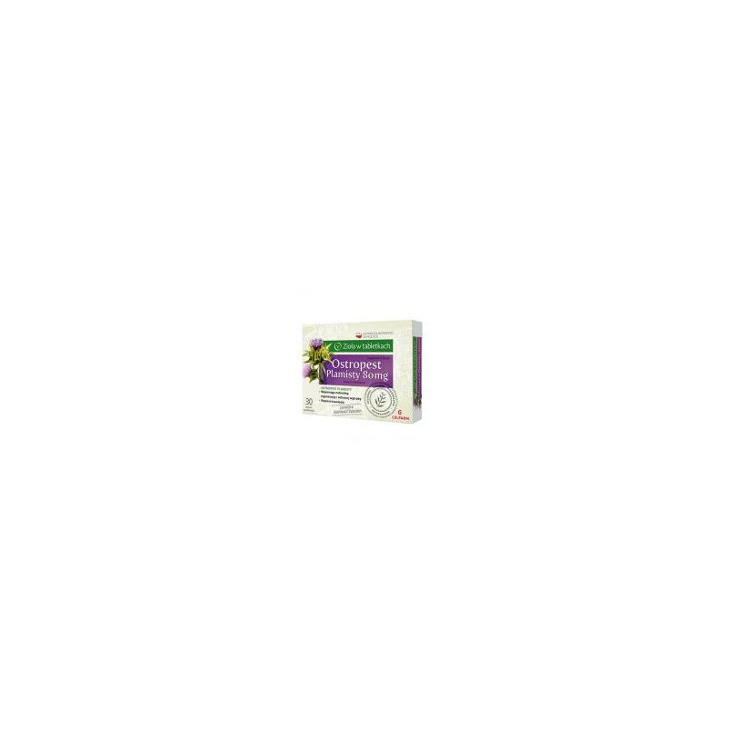 Ostropest plamisty 80 mg 30 tabl. Colfarm