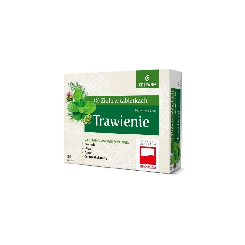 Trawienie 30 tabl. Colfarm