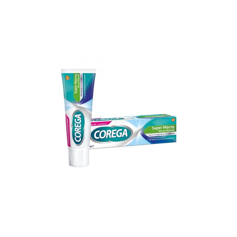 Corega super mocny 40 g mocno miętowy krem moc.