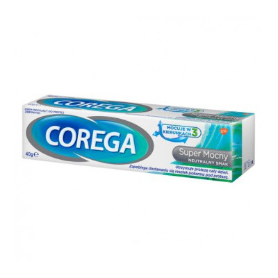 Corega super mocny 40 g neutralny krem moc.