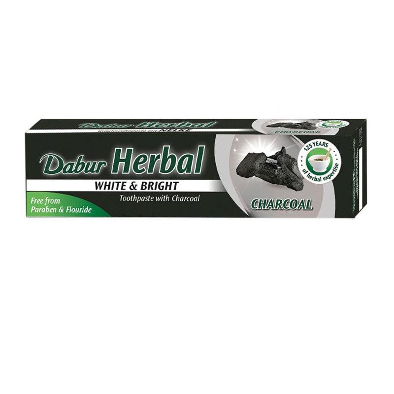 Pasta Dabur wybielająca z węglem 100 ml Pasta Dabur wybielająca z węglem 100 ml