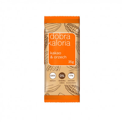 Baton kakao i orzech 35g