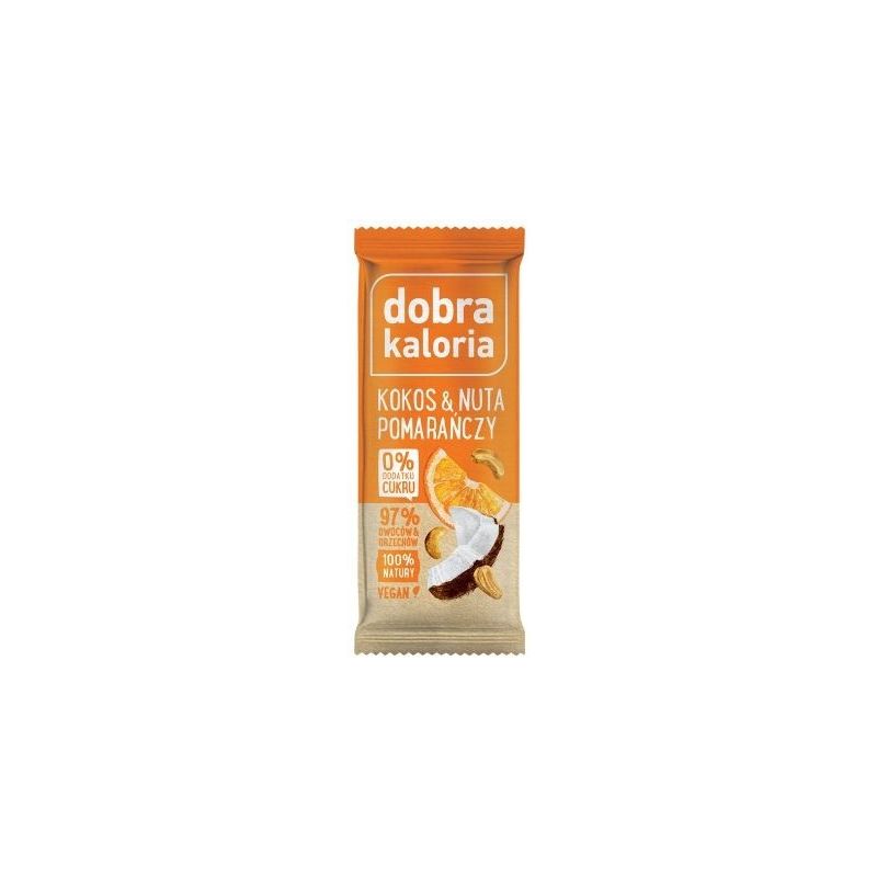 Baton kokos i pomarańcza 35g