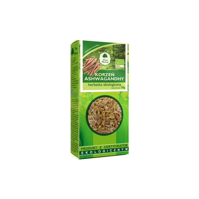 Ashwagandha korzeń 50g eko DN Ashwagandha korzeń 50g eko DN