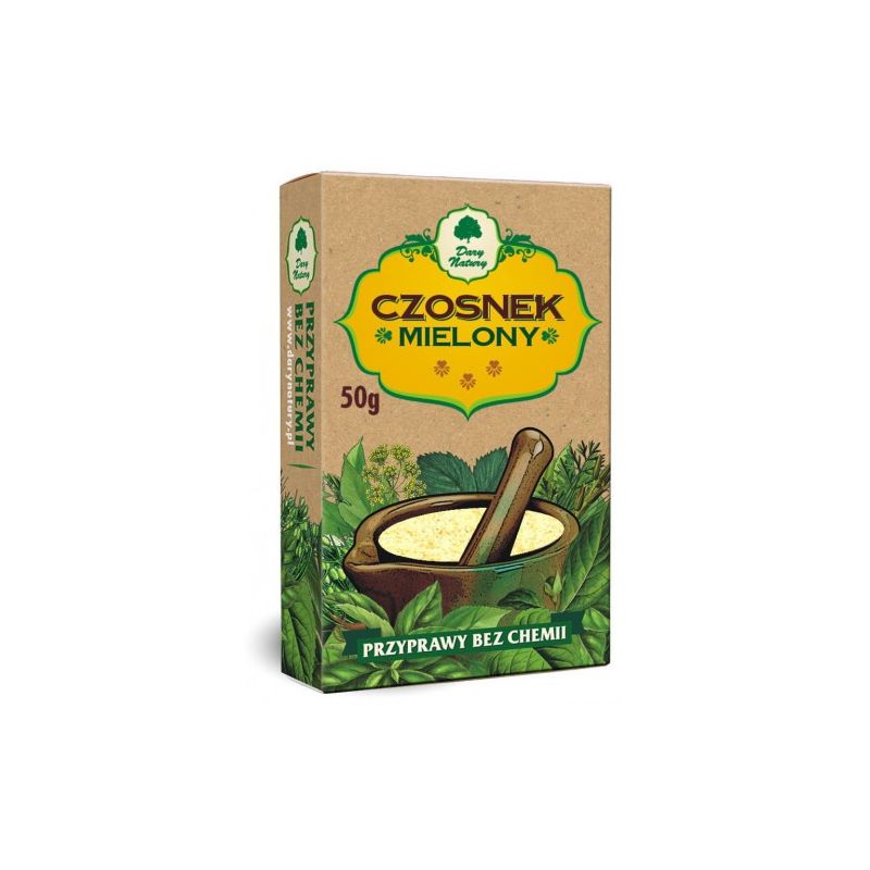 Czosnek mielony 50 g (kartonik)