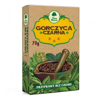 Gorczyca czarna 70 g (kartonik)