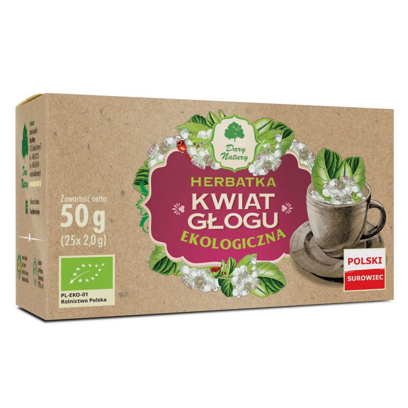 Głóg kwiat 25 sasz. eko DN