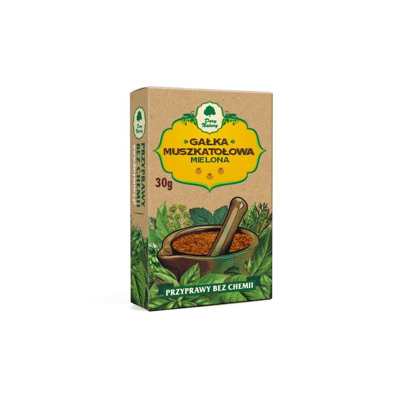 Gałka muszkatołowa mielona 30 g (kartonik) Gałka muszkatołowa mielona 30 g (kartonik)
