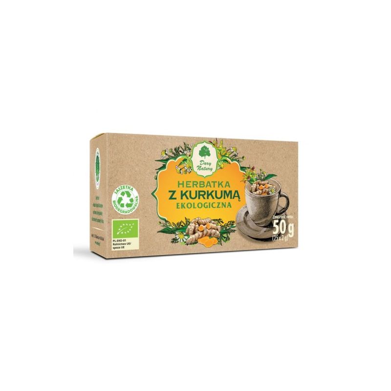 Herb. z kurkumą 25 sasz. eko 