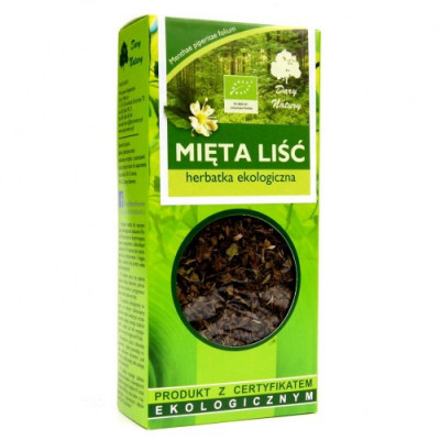 Mięta liść 25g eko DN 