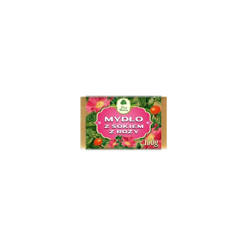 Mydło z sokiem z róży 100 g