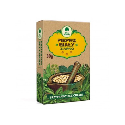 Pieprz biały ziarno 30g (kartonik)