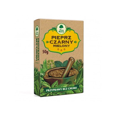 Pieprz czarny mielony 50 g (kartonik)