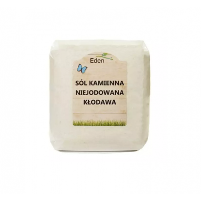 Sól Kłodawa niejodowana biała 1 kg Eden