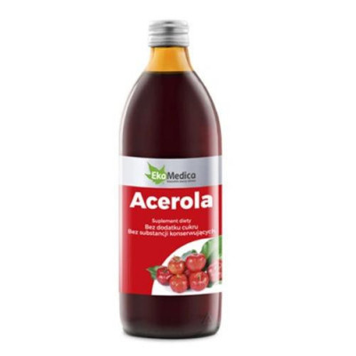 Acerola sok 100% 500 ml Ekamedica