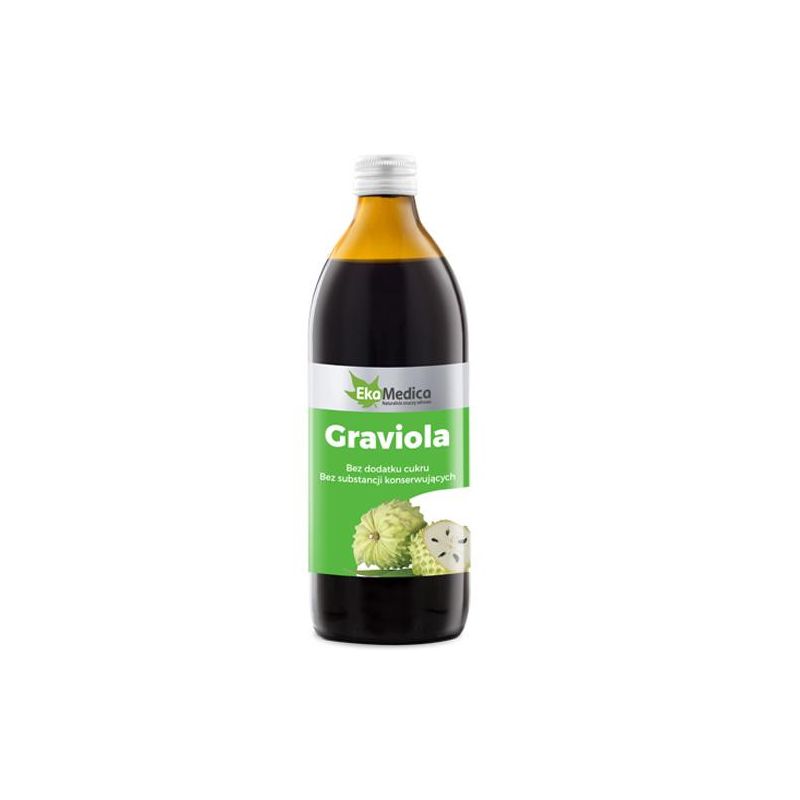 Graviola sok 100% 500 ml Ekamedica
