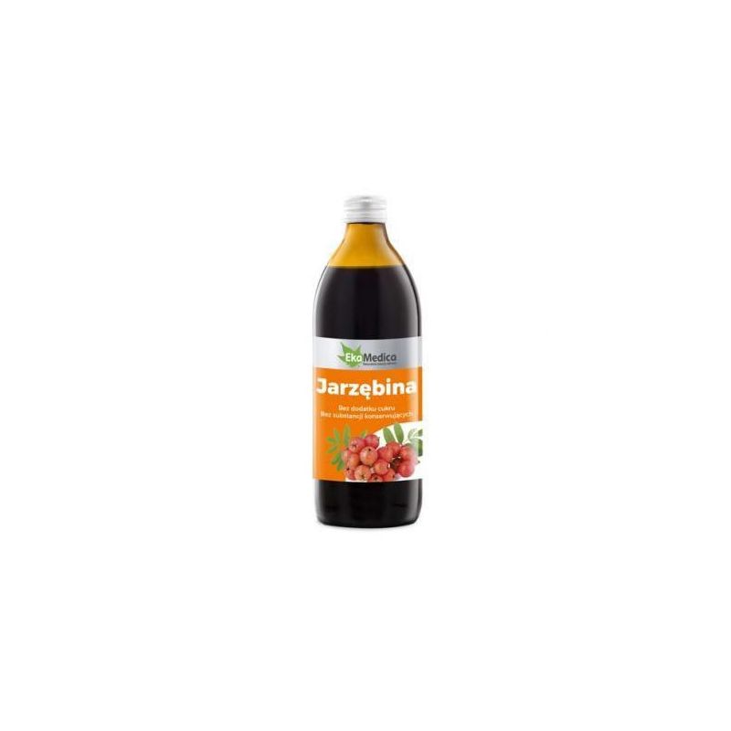 Jarzębina sok 100% 500 ml Ekamedica
