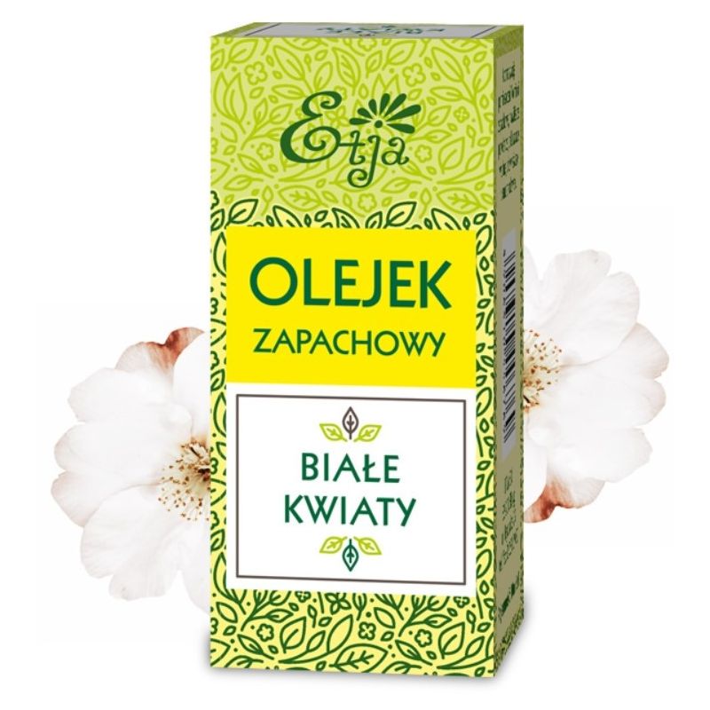 Białe kwiaty olejek zapachowy  10 ml
